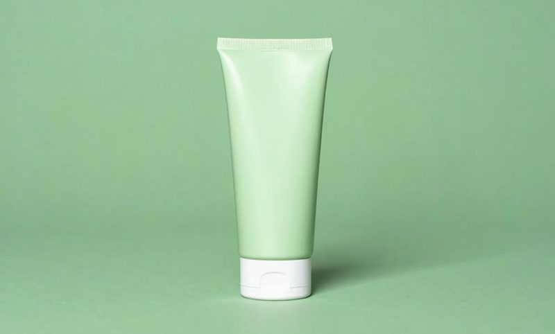 The same tube with the hand erased, as a clean product photo